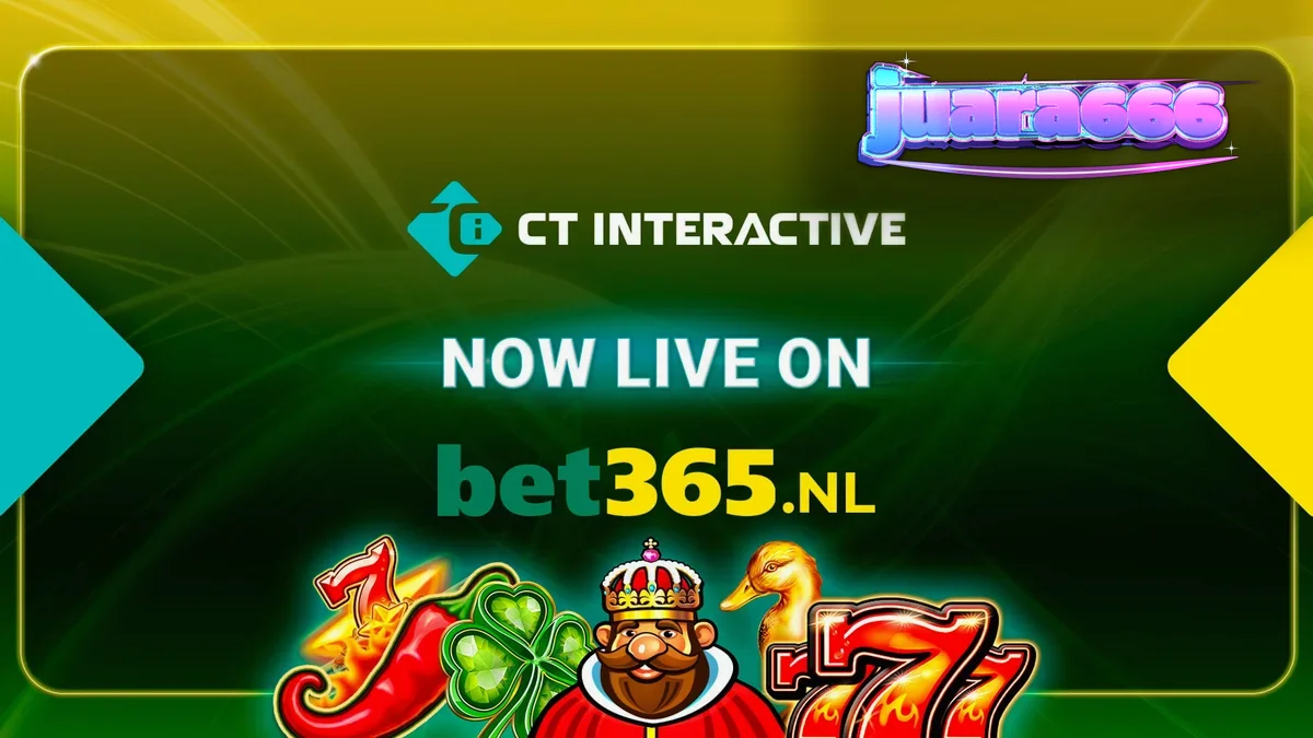 Tampilan antarmuka permainan slot digital di perangkat seluler